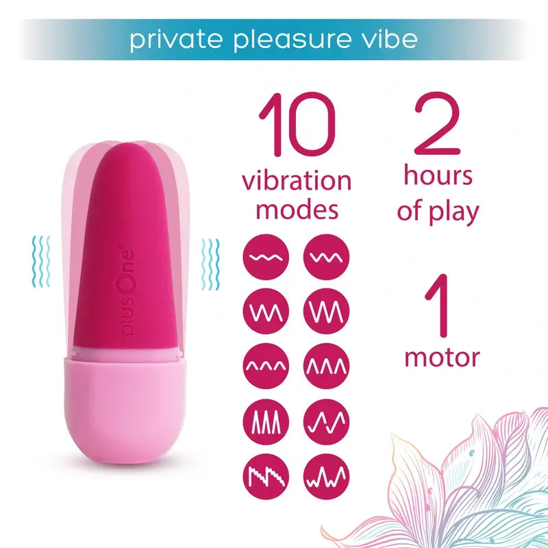 Plusone Private Pleasure Vibe , 1 unid.