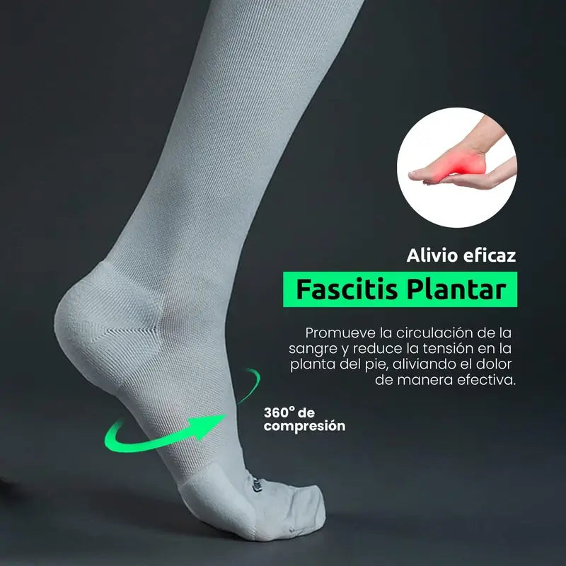 Meias Podoks Tired Legs H6 Branco
