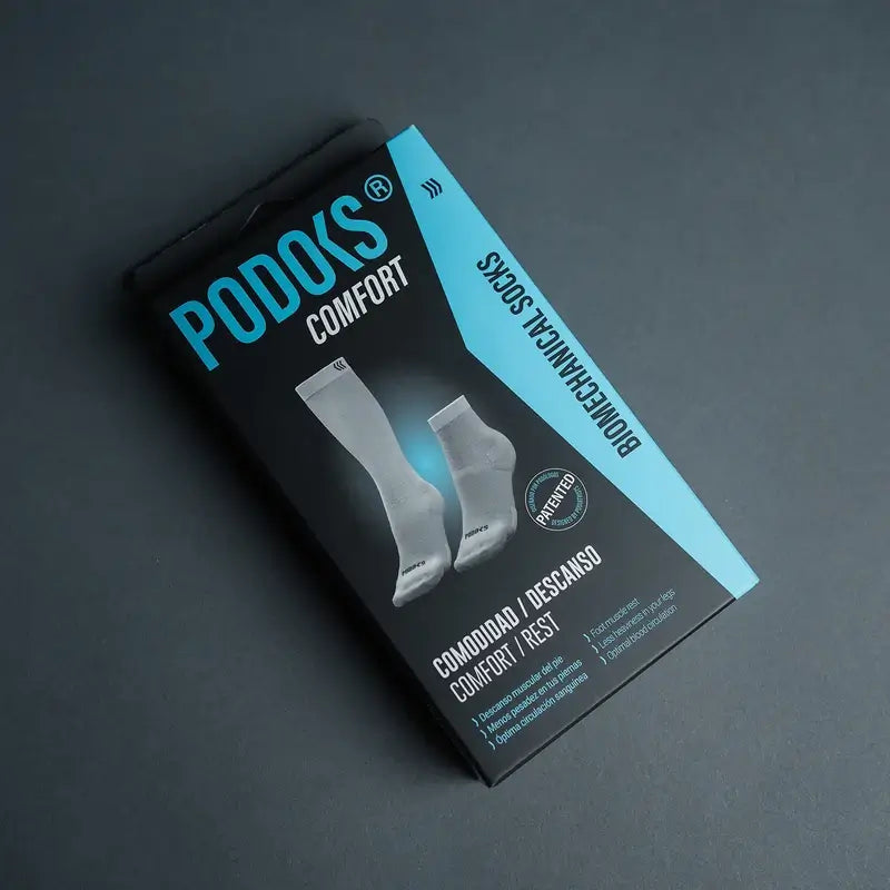 Meias Podoks Tired Legs H6 Branco