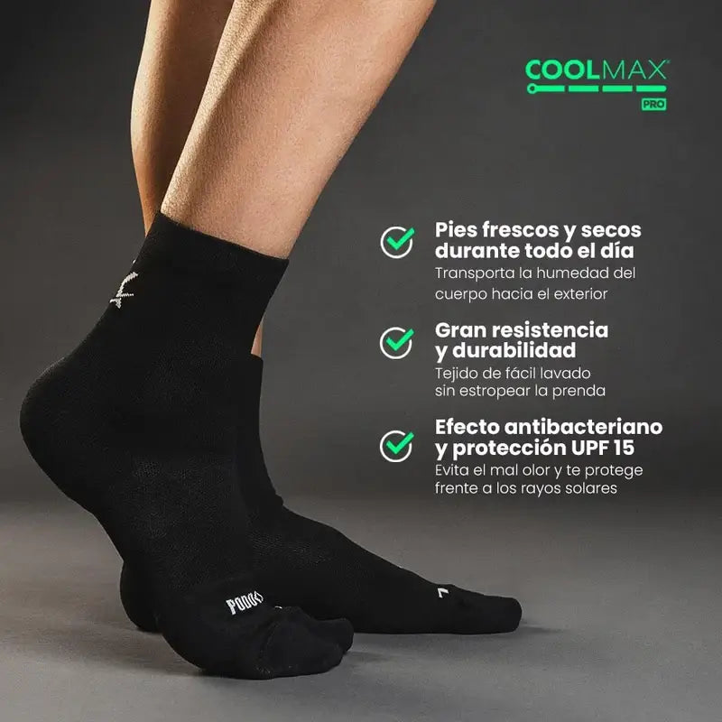 Meias Podoks Metatarsalgia Preto