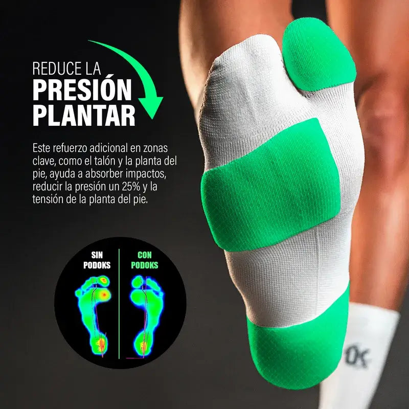 Podoks Running H2 Calcentin Biomechanical Branco