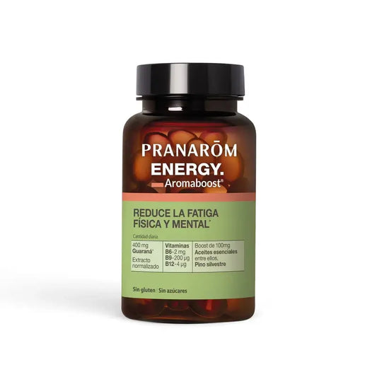 Pranarom Aromaboost Energy, 60 cápsulas