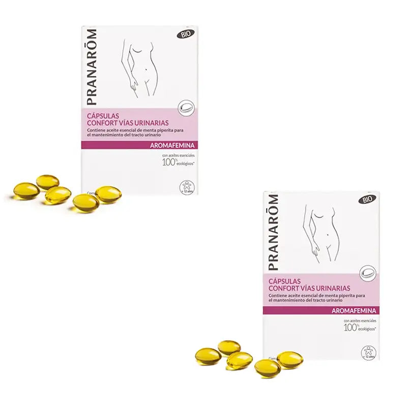 Pranarom Aromafemina Urinary Tract Comfort Bio, 2X30 Cápsulas