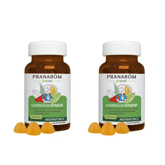 Pranarom Aromaforce Junior Defence Gummies, embalagem de 2