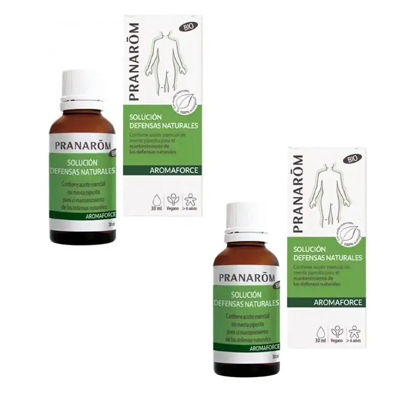 Pranarom Aromaforce Solução de Defesas Naturais, 2X30 Ml