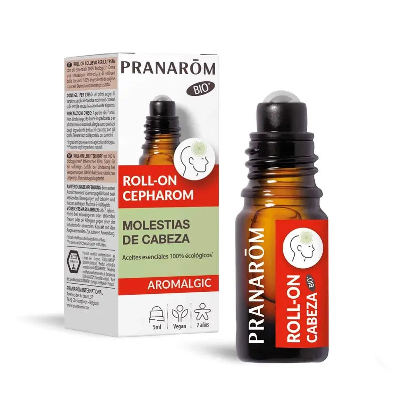 Pranarôm Aromalgic Cepharom Roll On, 5 ml