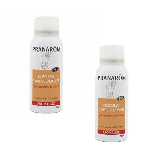 Pranarom Aromalgic Spray Concentrado para Músculos e Articulações Bio, 2X75 Ml