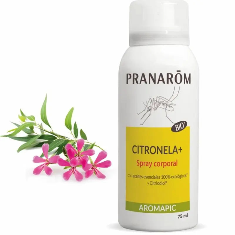 Pranarom Aromapic Body Spray Orgânico, 75 ml