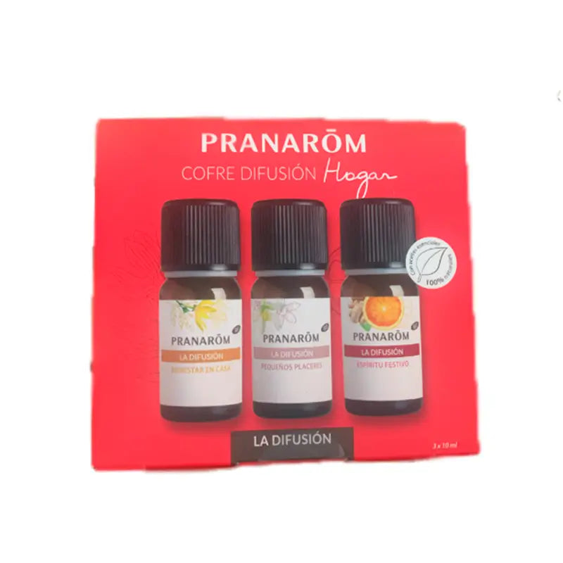 Pranarom Difusão Baú das Emoções, 3x10ml