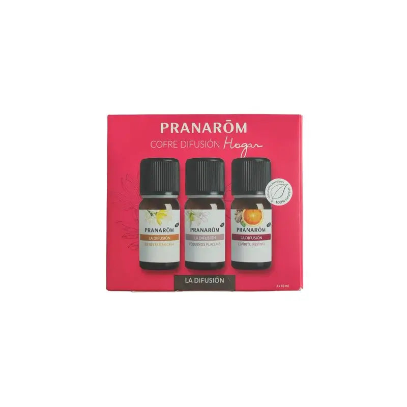 Pranarom Difusão Baú das Emoções, 3x10ml
