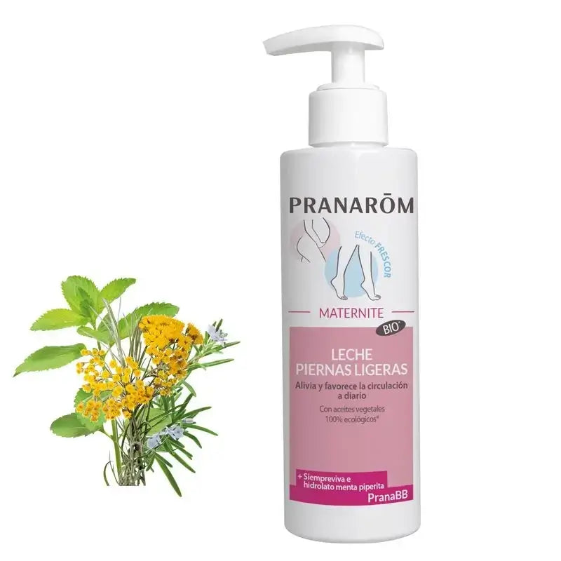 Pranarom PranaBB Leite Ligeiro para as Pernas, 200ml