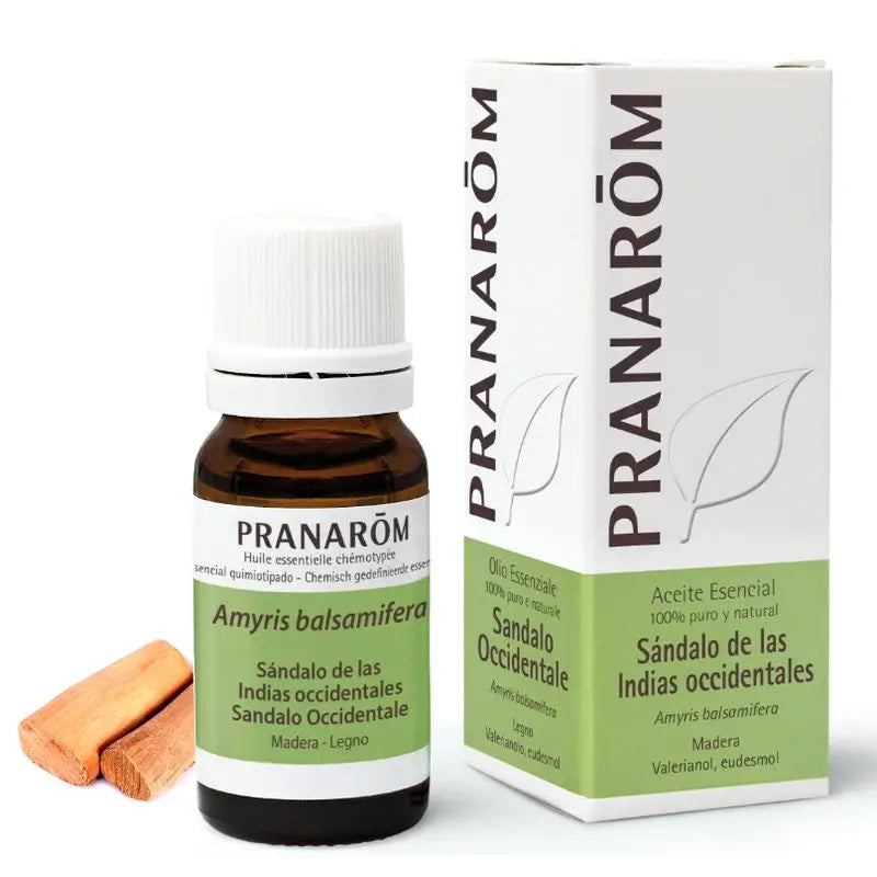 Pranarom Óleo Essencial de Sândalo das Índias, 10ml