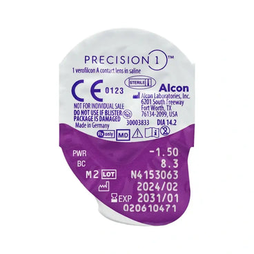 Precision1 Spherical Daily Lenses , 30 unidades
