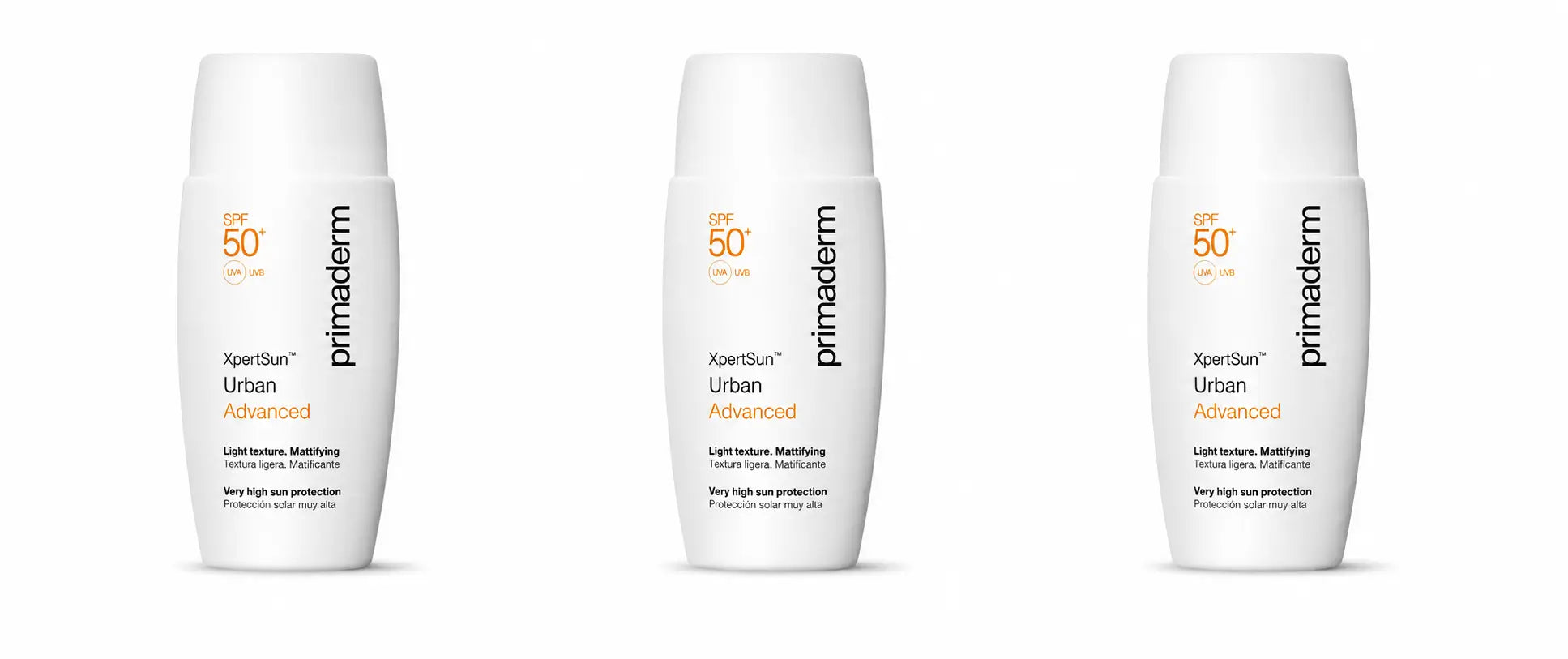 Primaderm Textura Ligeira Xpertsun Urban Avançado Matificante 50ml x 3