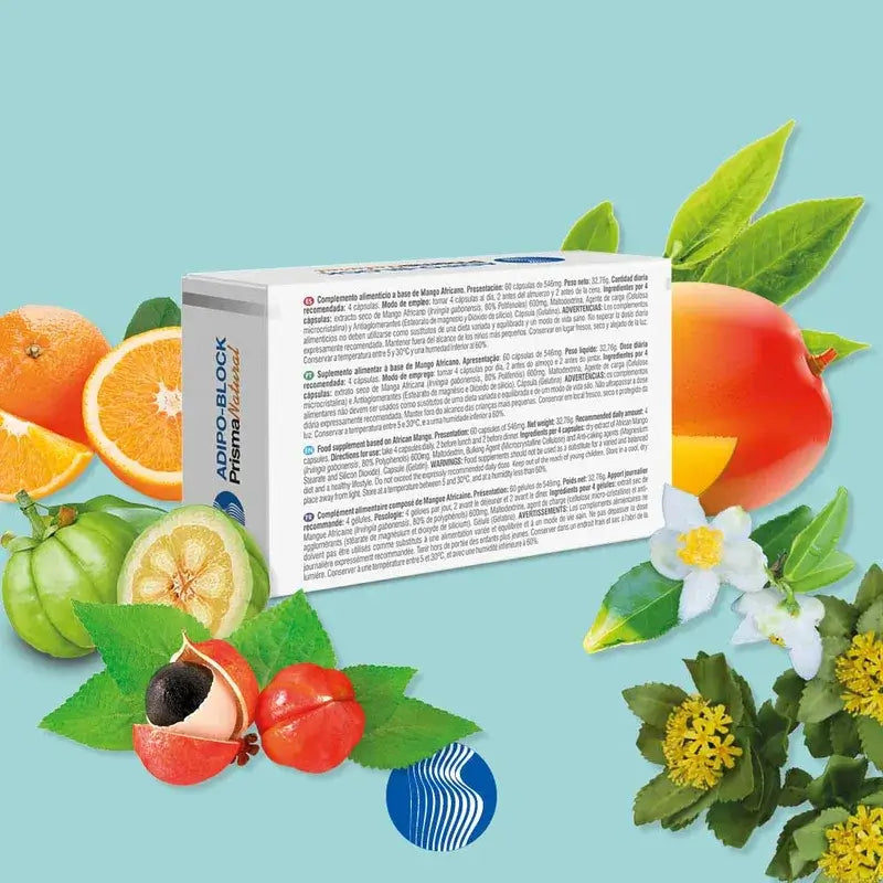 Prisma Natural Adipo Block Burner, 60 cápsulas