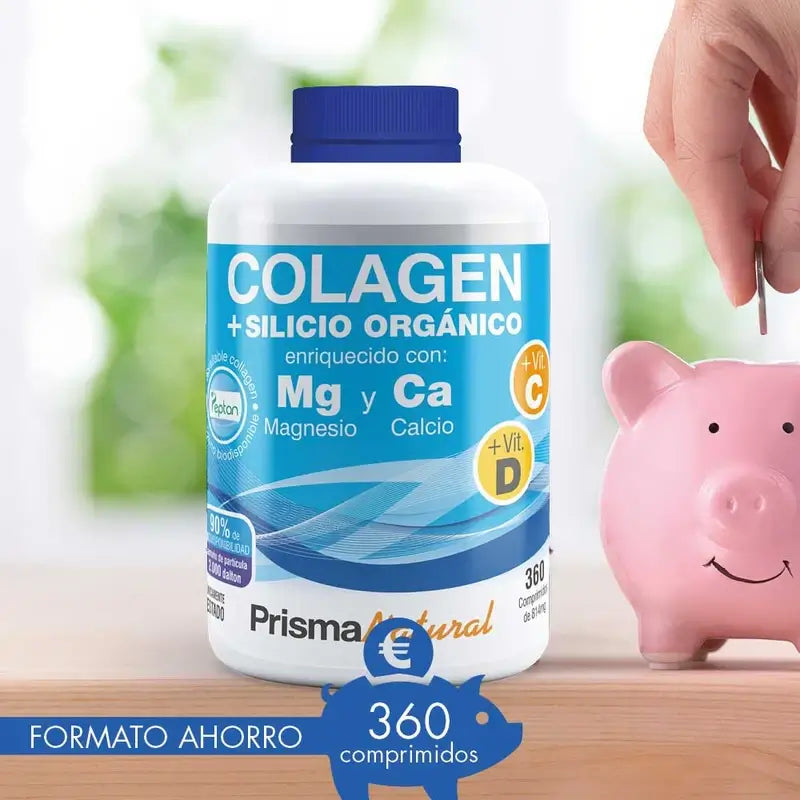 Prisma Natural Peptan Colagénio Marinho + Silício Orgânico, 360 Comprimidos