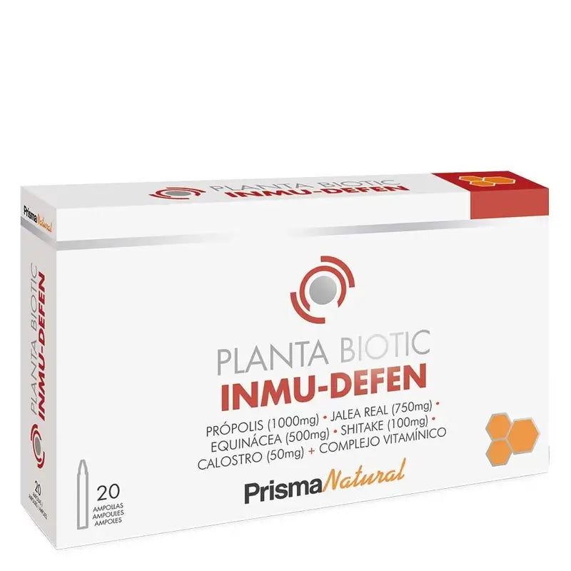 Prisma Natural Plantabiotic Inmunodefense 20 Ampolas x 10 ml