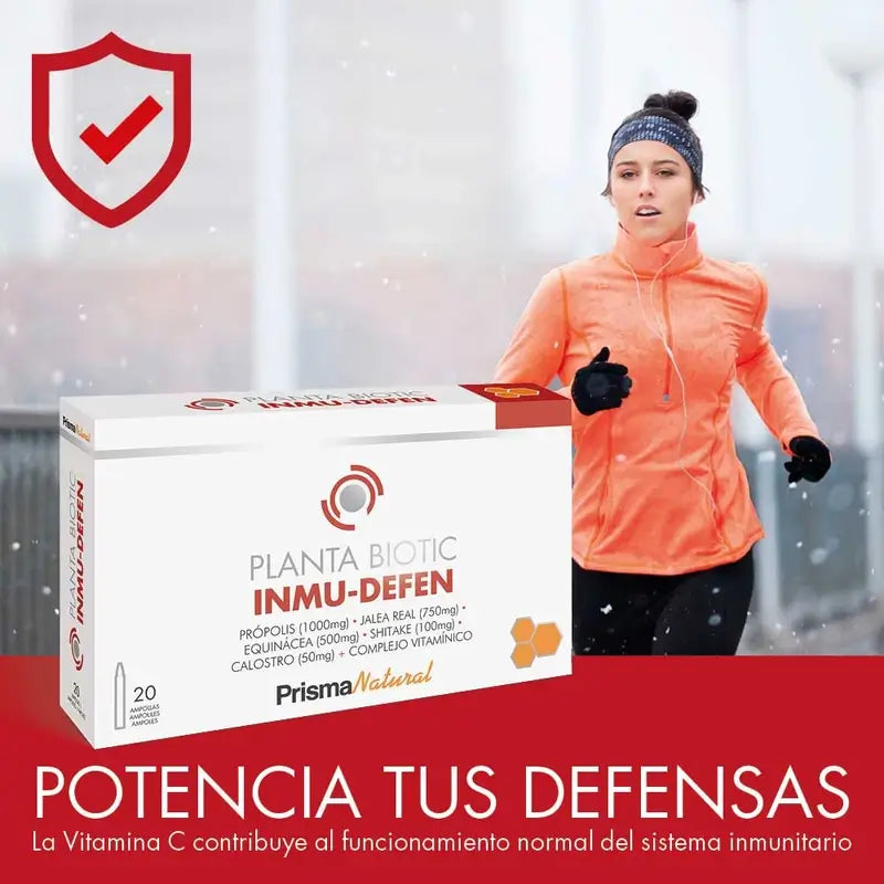 Prisma Natural Plantabiotic Inmunodefense 20 Ampolas x 10 ml