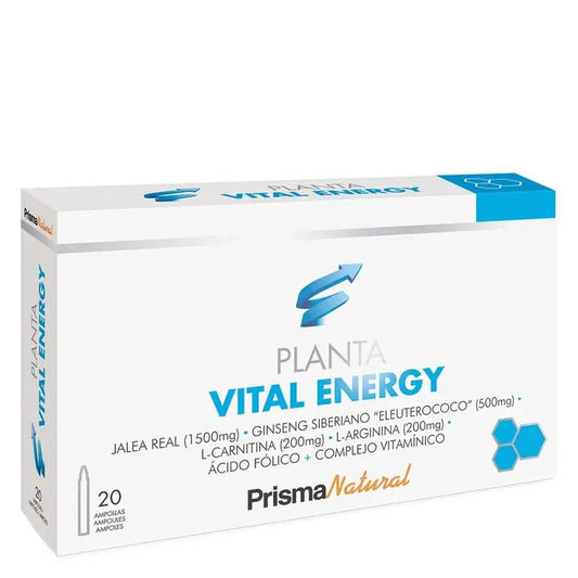 Prisma Natural Plantavital Energy 20 ampolas x 10 ml