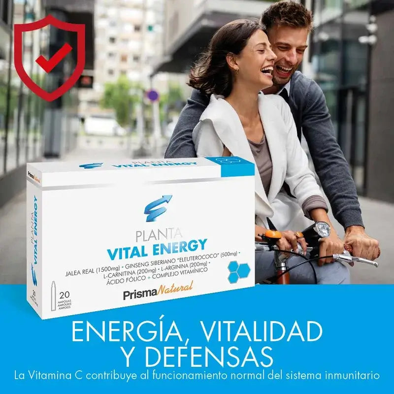 Prisma Natural Plantavital Energy 20 ampolas x 10 ml