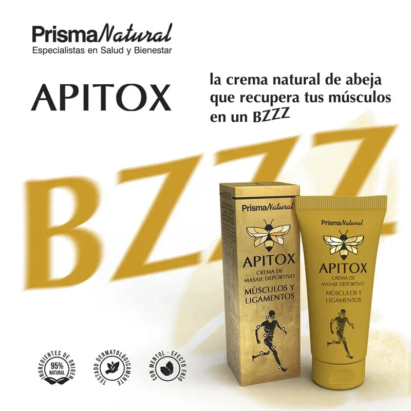 Apitox Sports Massage Cream Muscles & Ligaments, 60 ml