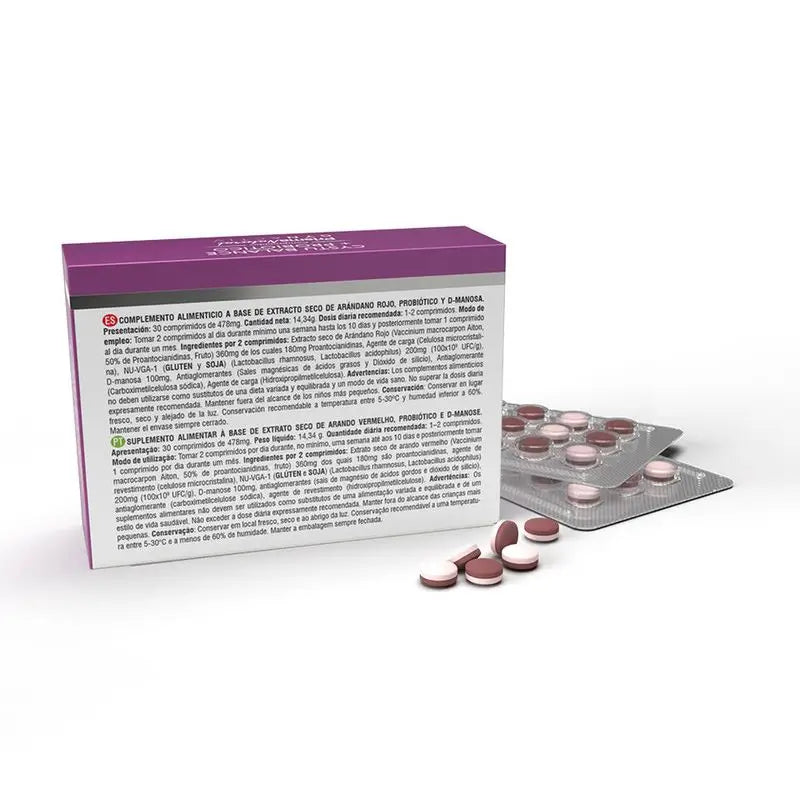 Gynactiv Cystu-Balance + Probiótico, 30 comprimidos