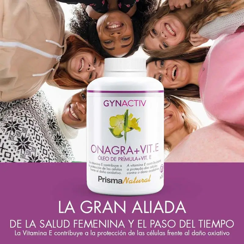 Prisma Natural Gynactiv Prímula + Vitamina E, 60 Pérolas