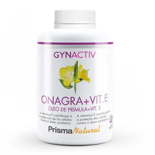 Prisma Natural Gynactiv Prímula + Vitamina E, 60 Pérolas