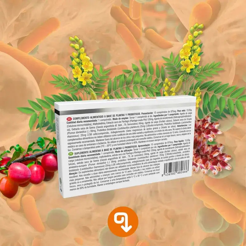 Prisma Natural Laxaprob Bicapa, 15 Comprimidos