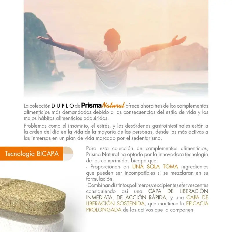 Prisma Natural Laxaprob Bicapa, 15 Comprimidos
