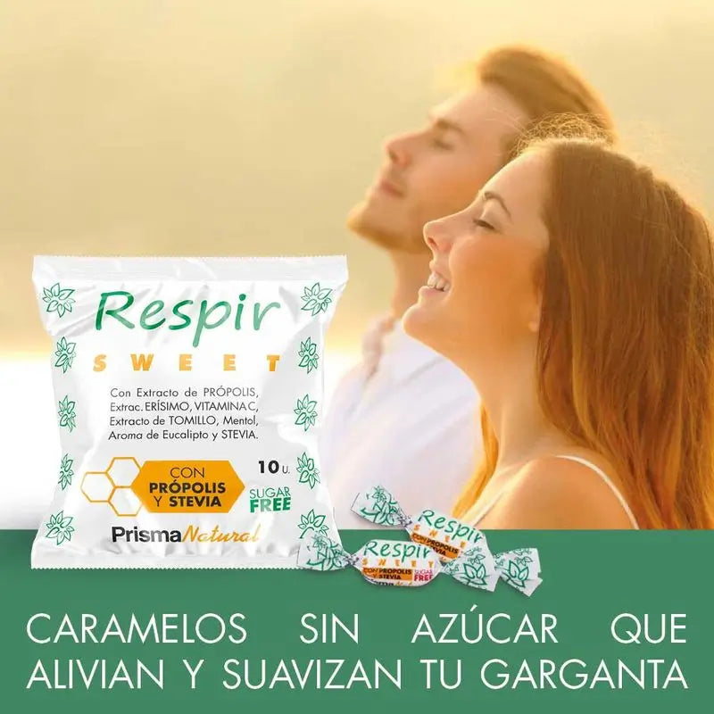 Prisma Natural Respir Sweets, 10 rebuçados