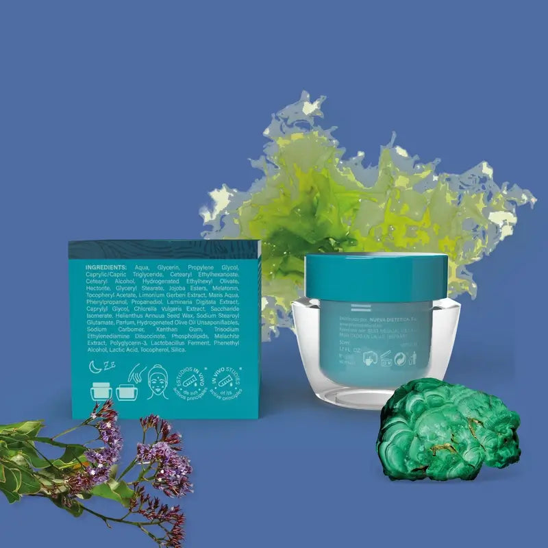 Prisma Natural Sea Beauty Emulsão Facial Purificante Marinha para Pele Mista, 50 ml