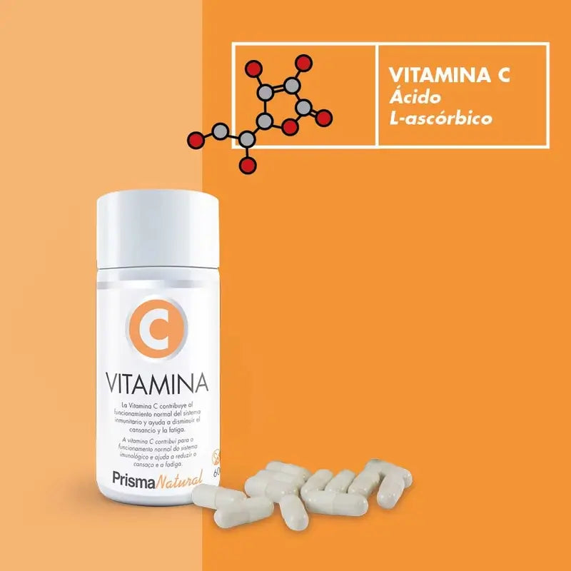 Prisma Natural Vitamin C, 60 Cápsulas