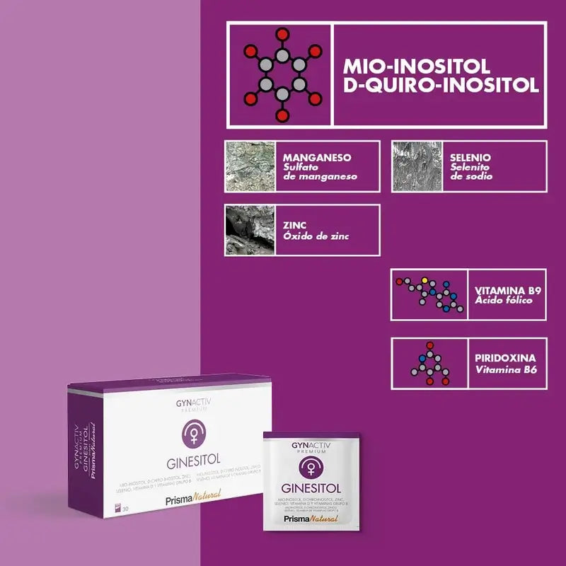 Prisma Premium Gynactiv Ginesitol, 30 Saquetas