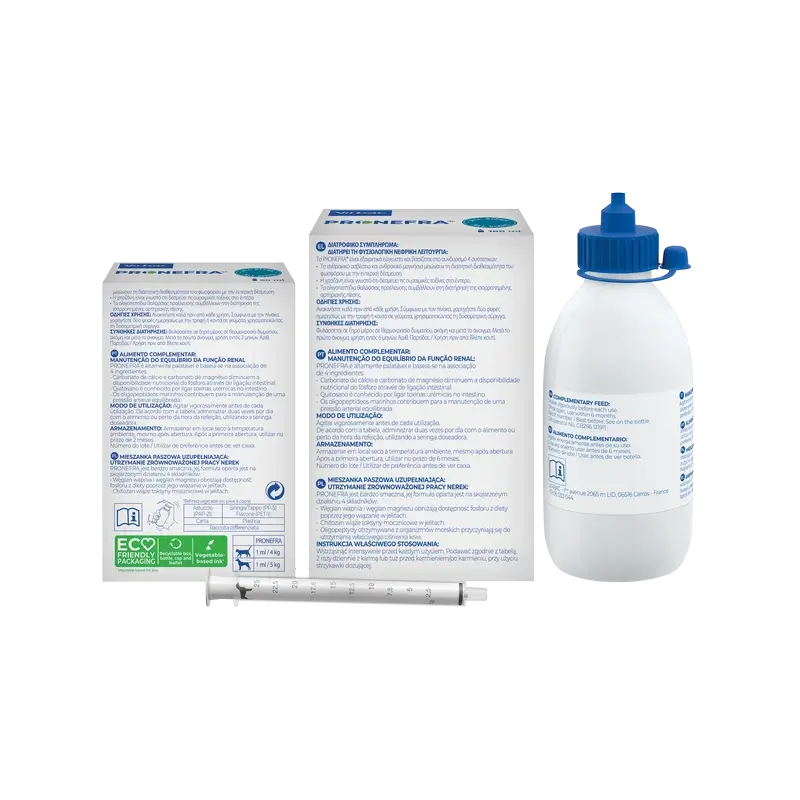 Virbac Pronefa Suplemento Renal para Cães e Gatos, 180 ml