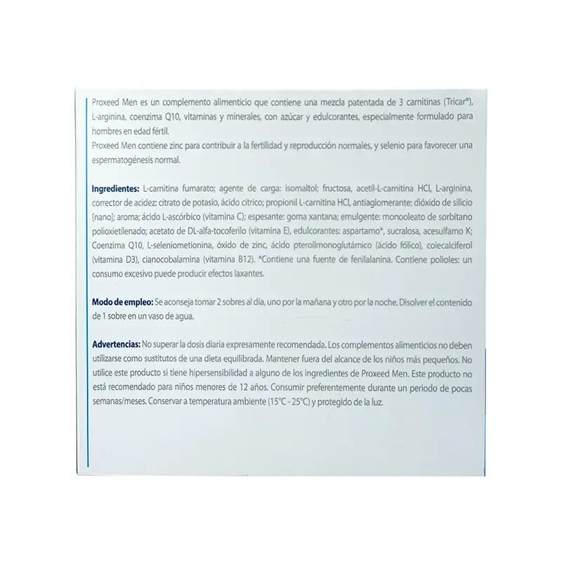 Proxeed Men , 30 saquetas