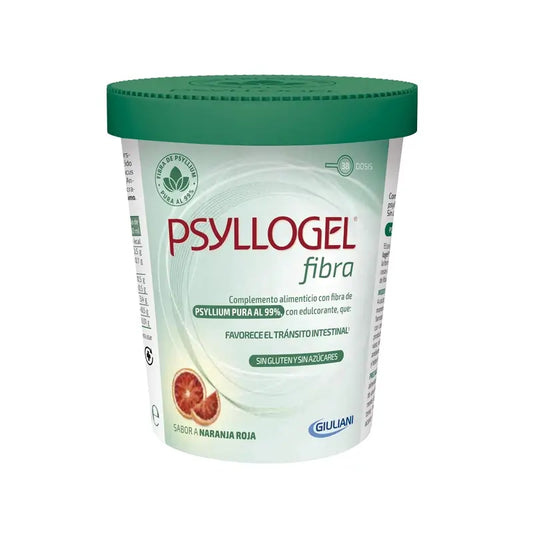 Psyllogel Fibre Red Orange Flavour Frasco de 170 G, 38 doses