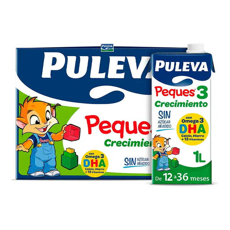 Puleva Peques 3 Crescimento 1L 6 unidades