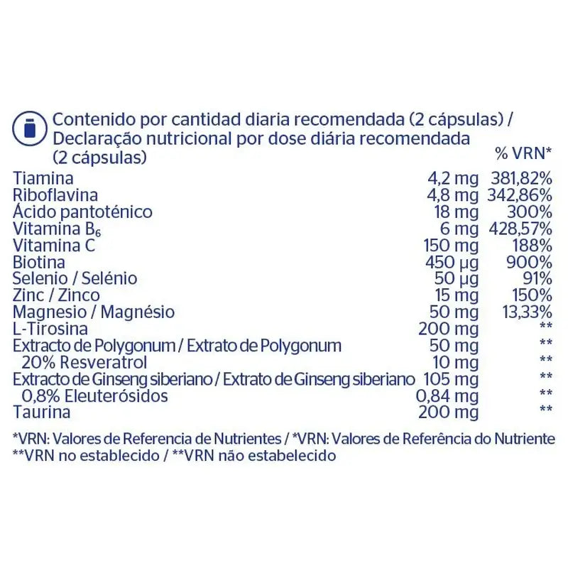Encapsulamentos Puros Anti-Stress , 60 cápsulas