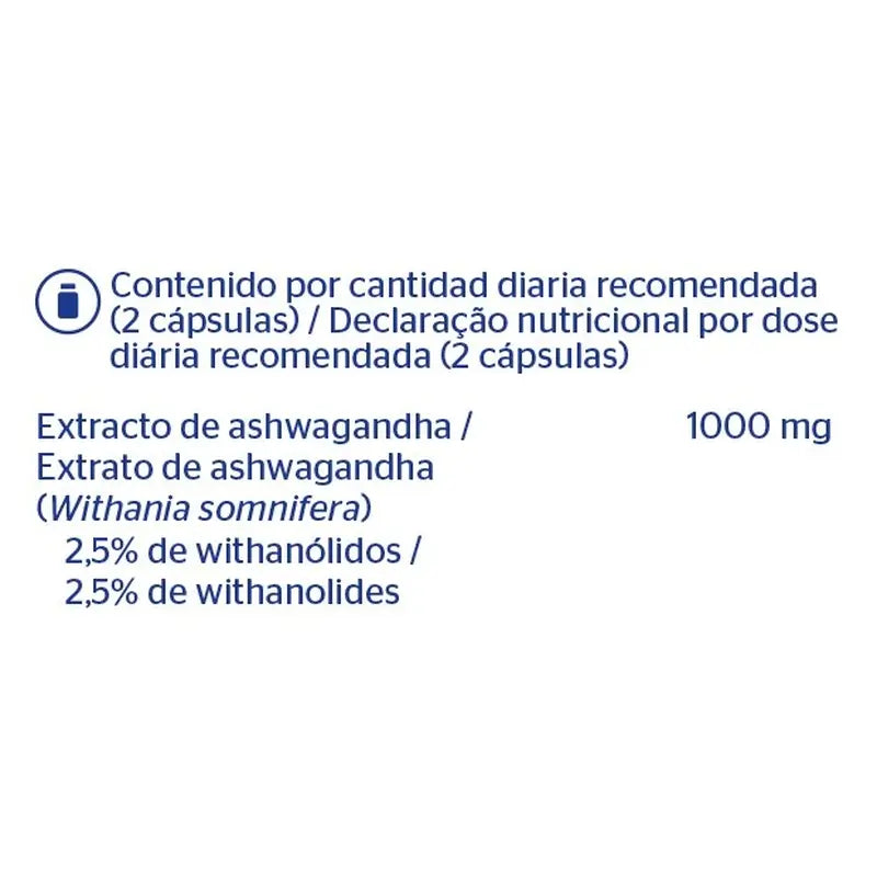 Encapsulamentos Puros Ashwagandha , 60 cápsulas