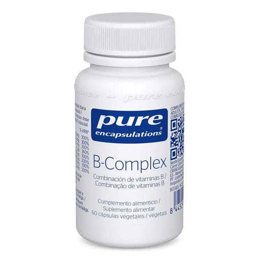 Pure Encapsulations B-Complex, 60 Cápsulas Vegetais