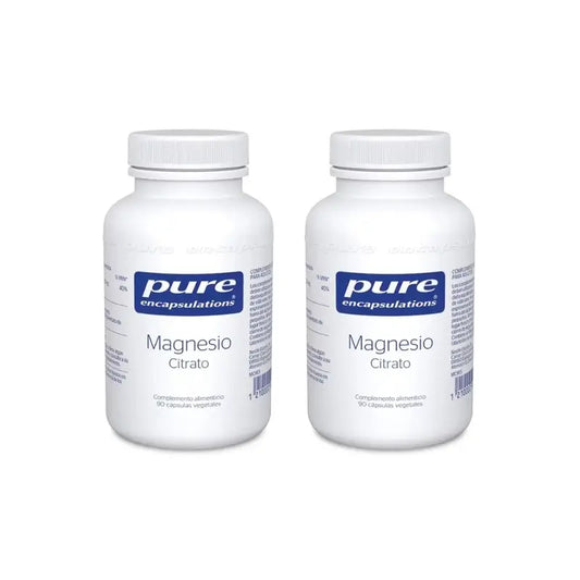 Pure Encapsulations Citrato de Magnésio, 2X90 Cápsulas