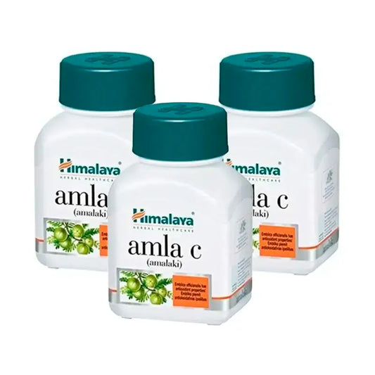 Pure Herbs Amla C, Embalagem 3 x 60 cápsulas