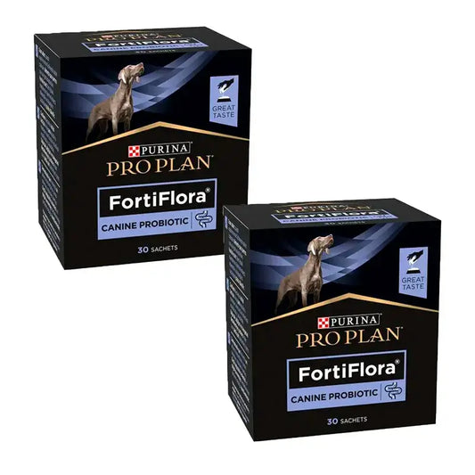 Purina Pro Plan Fortiflora Probiótico para Cães, Embalagem 2 x 30x1g