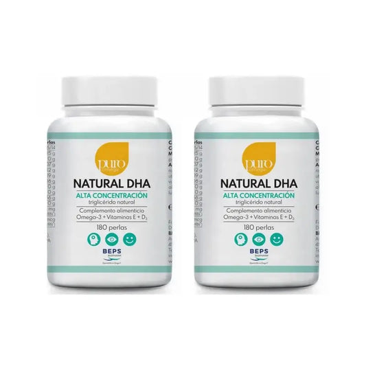 Pure Omega Natural Dha Alta Concentração , 2X180 Pérolas