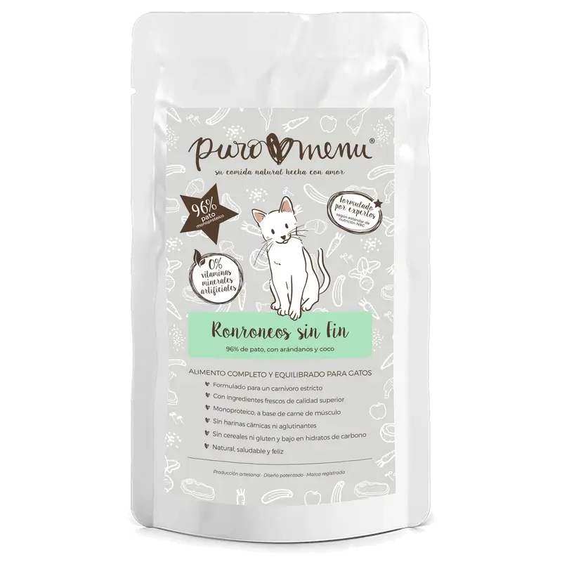 Puromenu Menu ronronar sem fim , 1 unidade