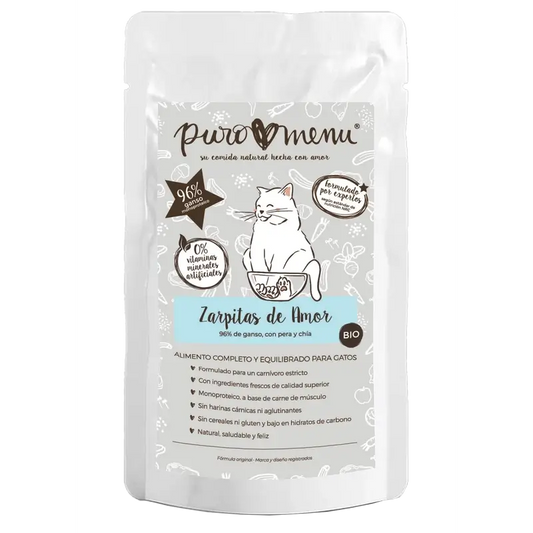 Puromenu Menu Zarpitas De Amor Bio (Ganso) , 100 g