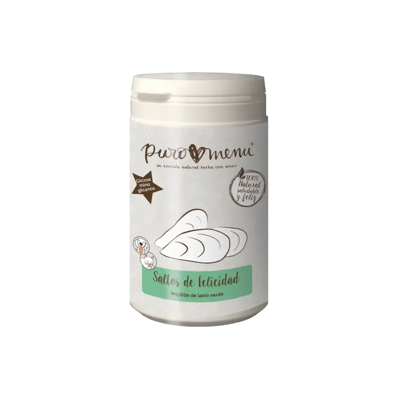 Puromenu Saltos de Felicidade (Mexilhão de Lábios Verdes) , 150 g