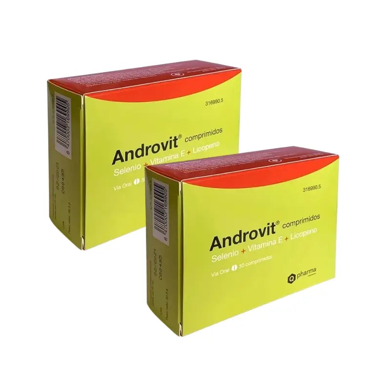 Q-Pharma Androvit, 2X30 Comprimidos