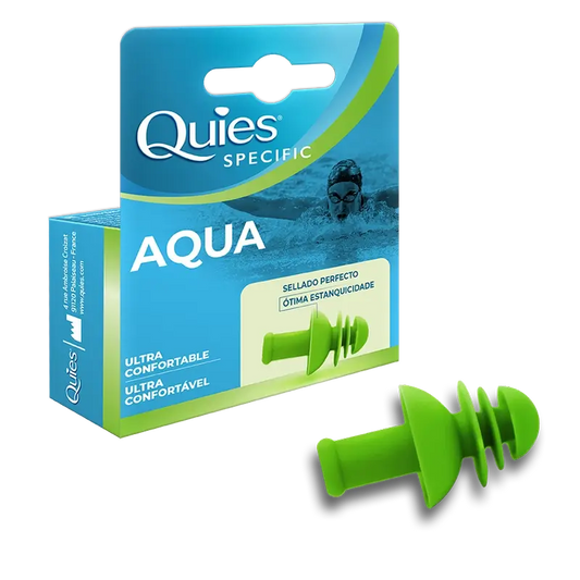 Tampão de ouvido Quies Specifiq Aqua para adultos , 1 unidade